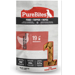 PureBites Chicken Freeze-Dried Food Topper For Dogs (3 oz)