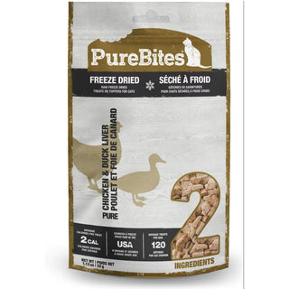 PureBites Chicken & Duck Freeze-Dried Raw Treats For Cat (1.12 oz)