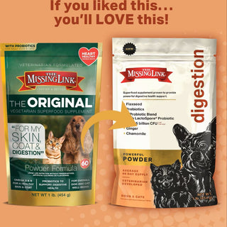 The Missing Link Digestion Supplement For Dogs & Cats (1 lb)
