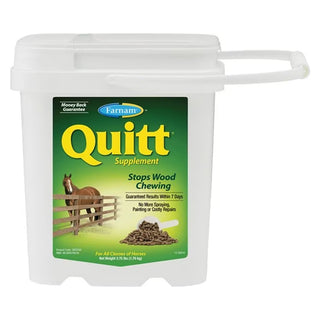Farnam Quitt Stop Wood Chewing Supplement for Horses (3.75 lb)