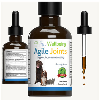 Pet Wellbeing- Agile Joints for Cat Joint Mobility (2 oz)