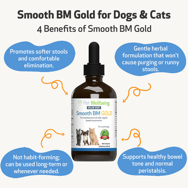 Smooth BM Gold - For Cat Constipation (4 oz)