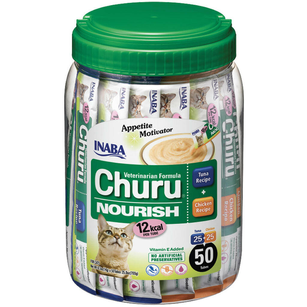 churu様 Churu Nourish Chicken & Tuna - Lickable Cat Treat for Special Needs