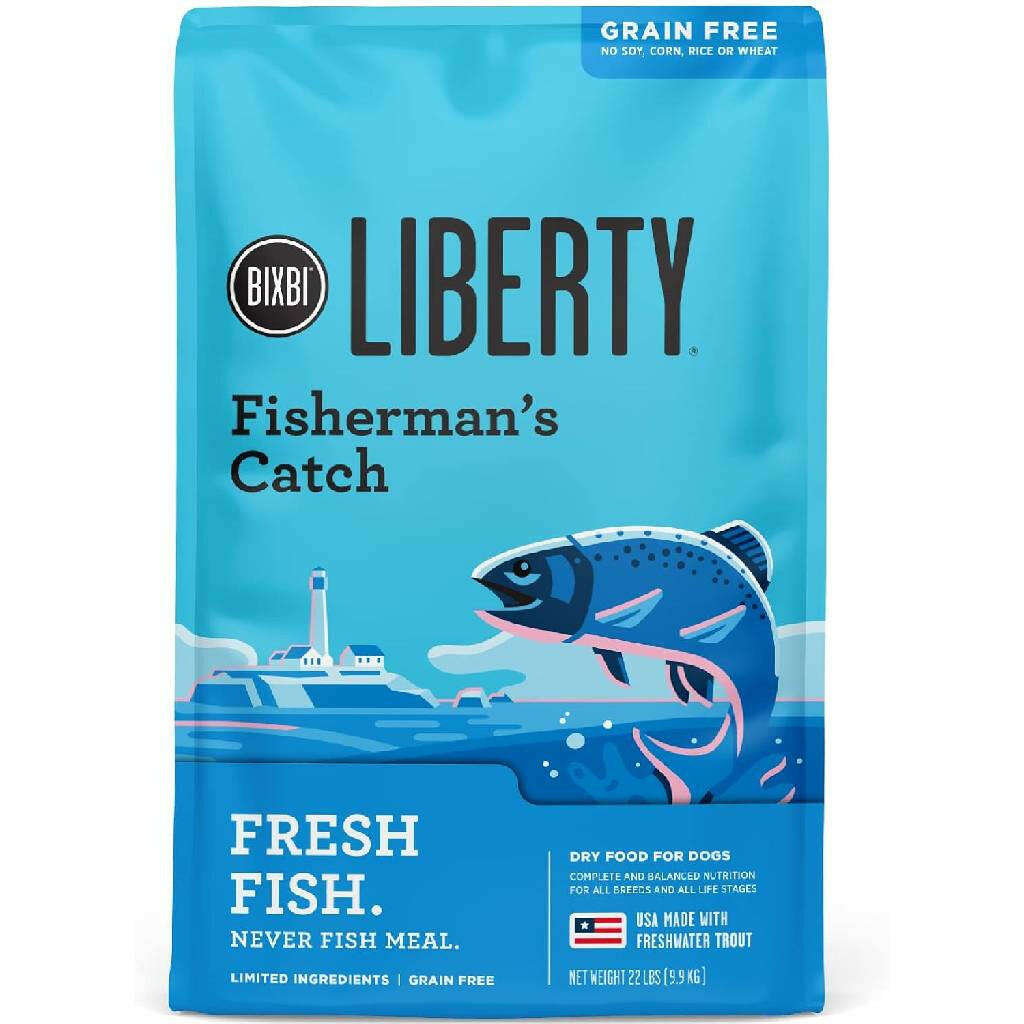 Bixbi Liberty Limited Ingredient Fisherman s Catch Dry Dog Food 4 lb