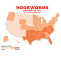 Heartgard Plus for Dog, 51-100 lbs hookworms map