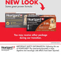 Heartgard Plus for Dog, 51-100 lbs before and after