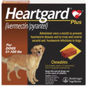 Heartgard Plus for Dog, 51-100 lbs 3 chewable