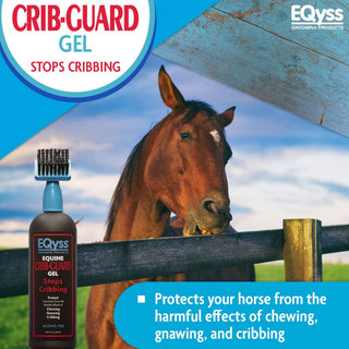 EQyss Grooming Products Crib-Guard Anti-Chewing and Cribbing Gel For Horse (16 oz)