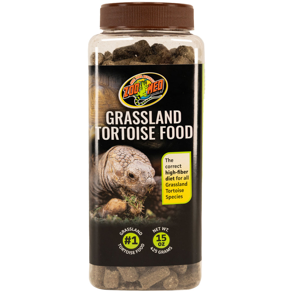 Zoo Med Natural Grassland Tortoise Dry Food - High Fiber Diet
