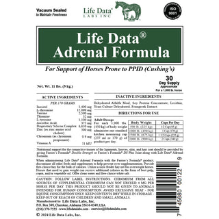 Life Data Adrenal Formula Thyroid Support Supplement for Horses (11 lb)