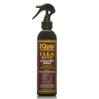 EQyss Grooming Products Flea Bite Natural Flea & Tick Spray For Pets (8 oz)