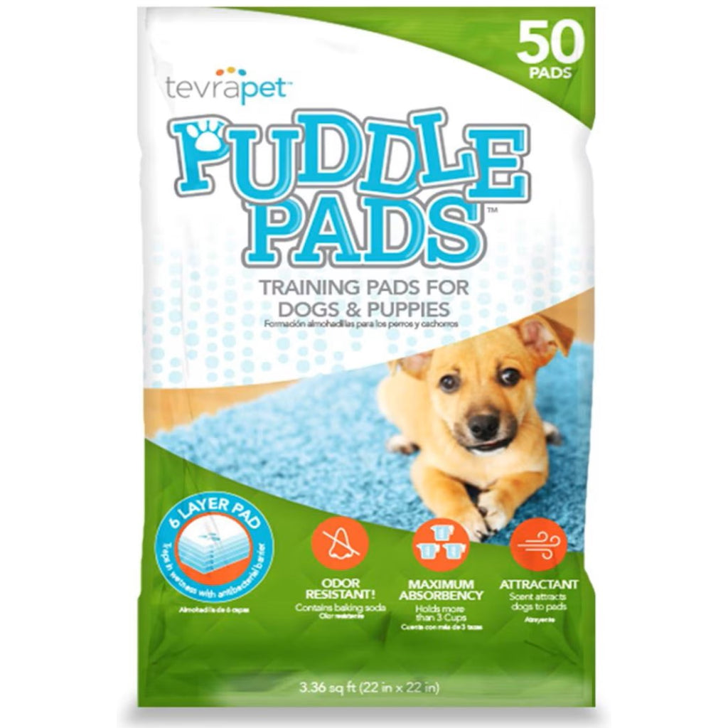 TevraPet Puddle Pads for Dogs Odor Control Attractant Scent