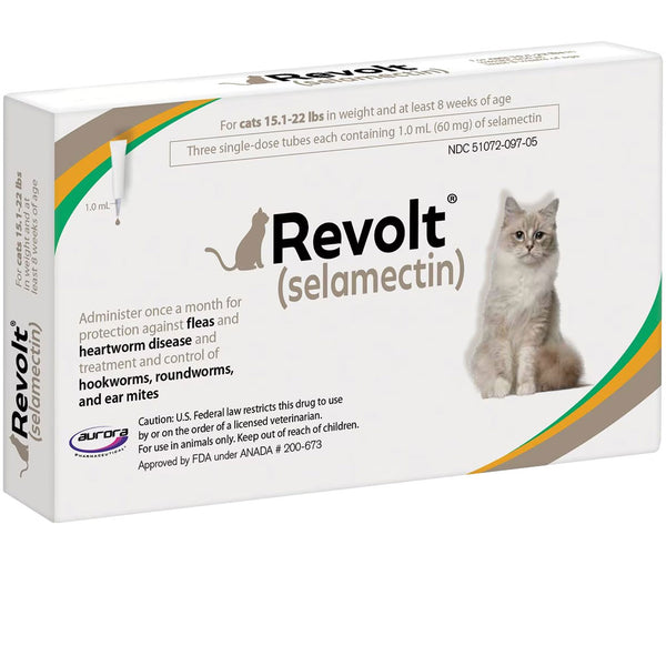 Revolt Topical Solution for Cats 15.1-22 lbs 1 doses