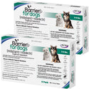 Barrier Topical Solution for Dogs, 3-9 lbs, (Green) 12 dose