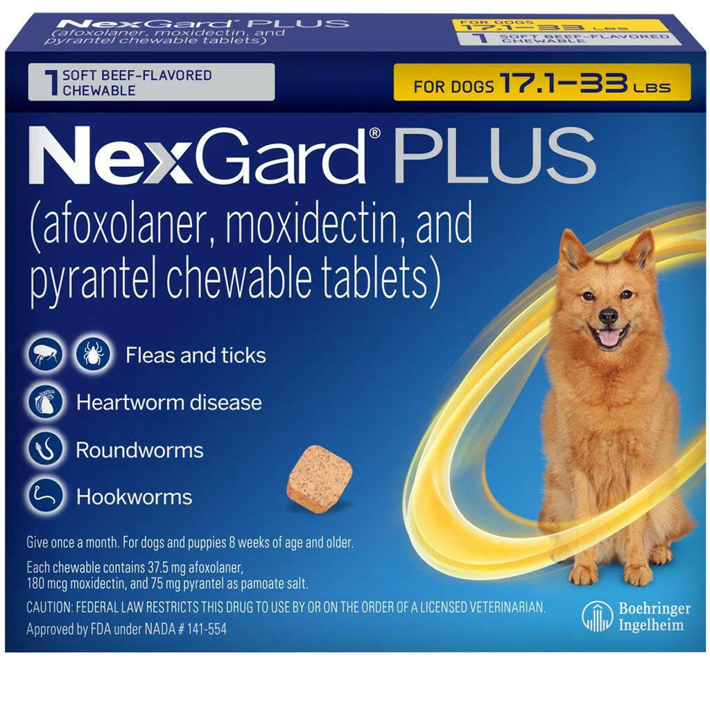 Nexgard fashion flea tablets for dogs