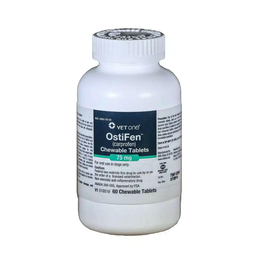 For Dogs Carprofen 75mg Tablets OstiFen Carprofen 75 Mg Chewable