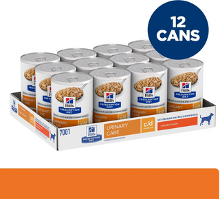 Hill's Prescription Diet c/d Multicare Urinary Care Chicken Flavor Canned Dog Food (13 oz x 12 cans)