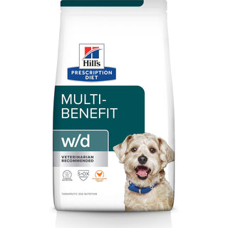 Hill's Prescription Diet w/d Multi-Benefit Digestive/Weight/Glucose/Urinary Management Chicken Flavor Dry Dog Food