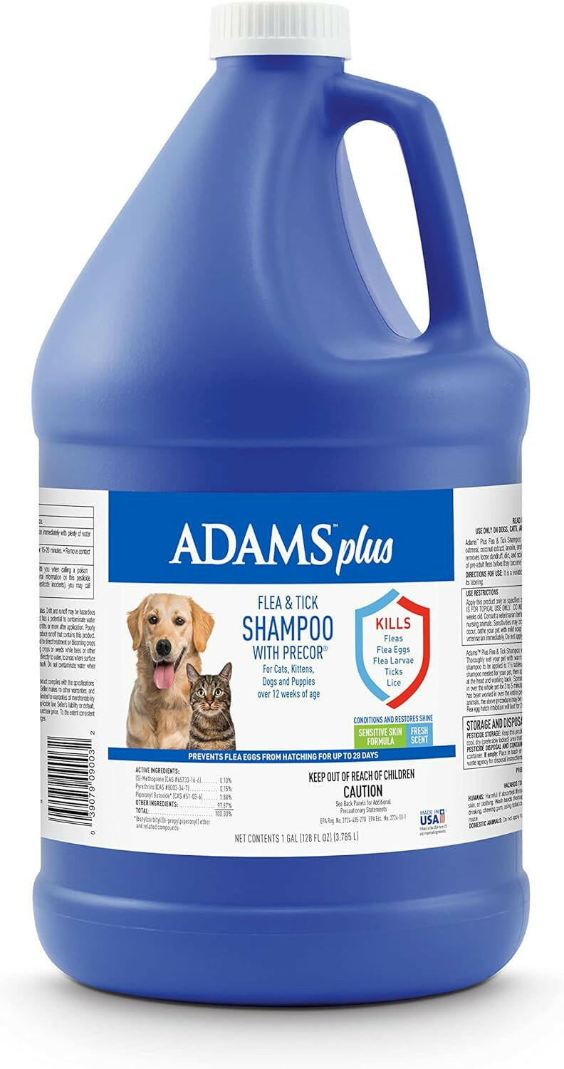 Adams plus flea and tick shampoo with precor Clearance