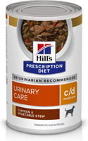 Hill's Prescription Diet c/d Multicare Urinary Care Chicken & Vegetable Stew Canned Dog Food (12.5 oz x 12 cans)