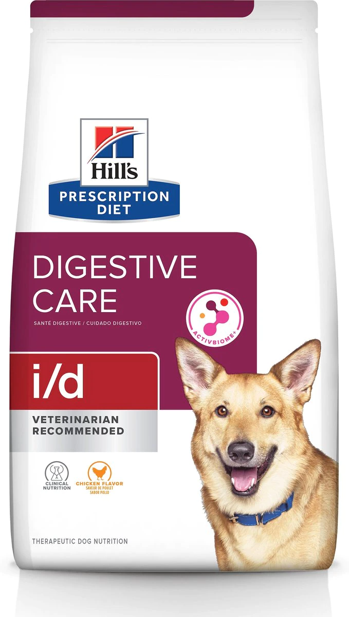 Hill's Prescription Diet i/d Digestive Care Dog Food - Chicken Flavor