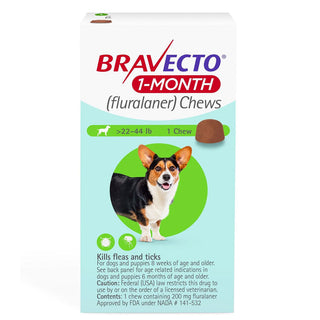 Bravecto 1 month chews, Bravecto for dogs
