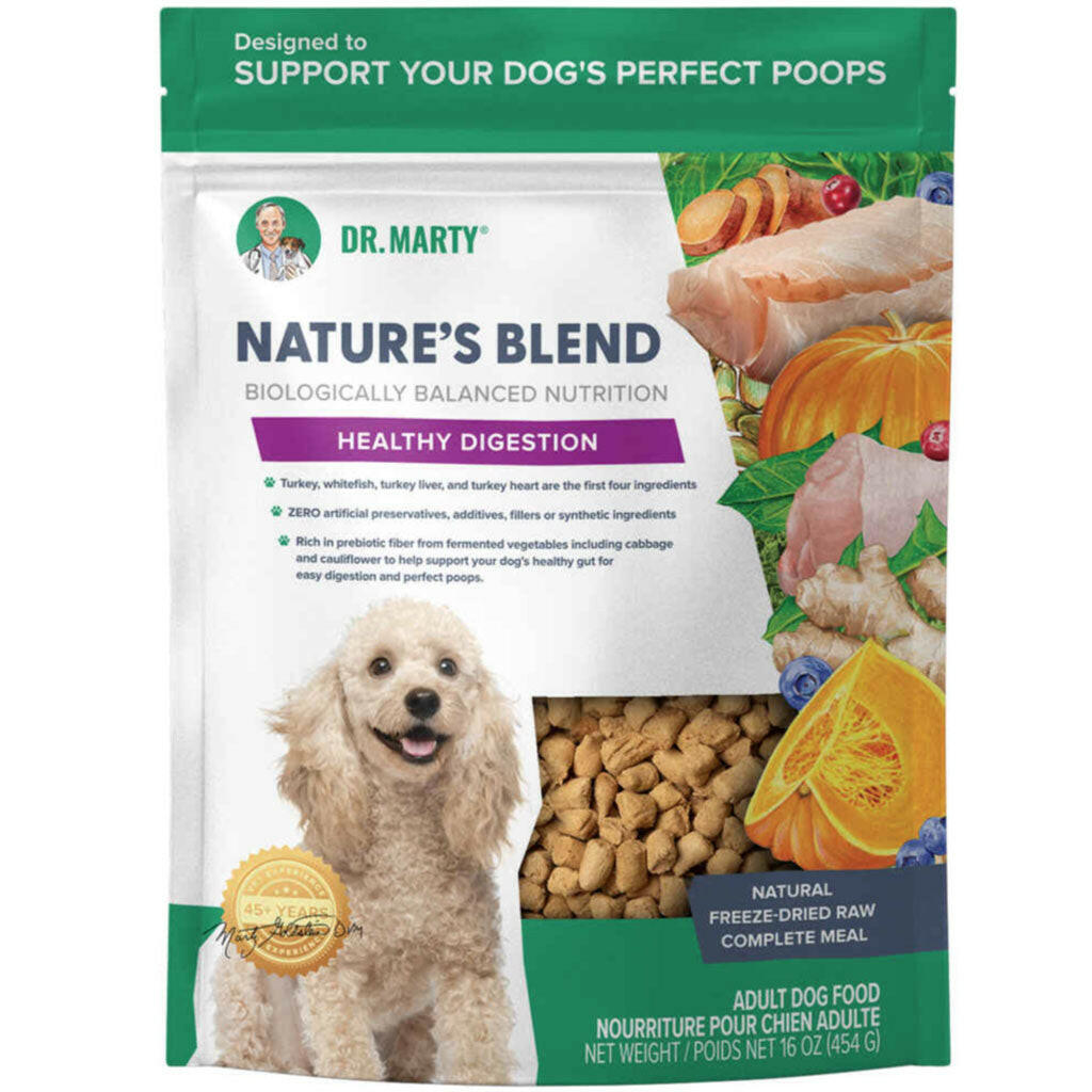 Optimize Your Dog s Digestion Dr. Marty Nature s Blend Freeze