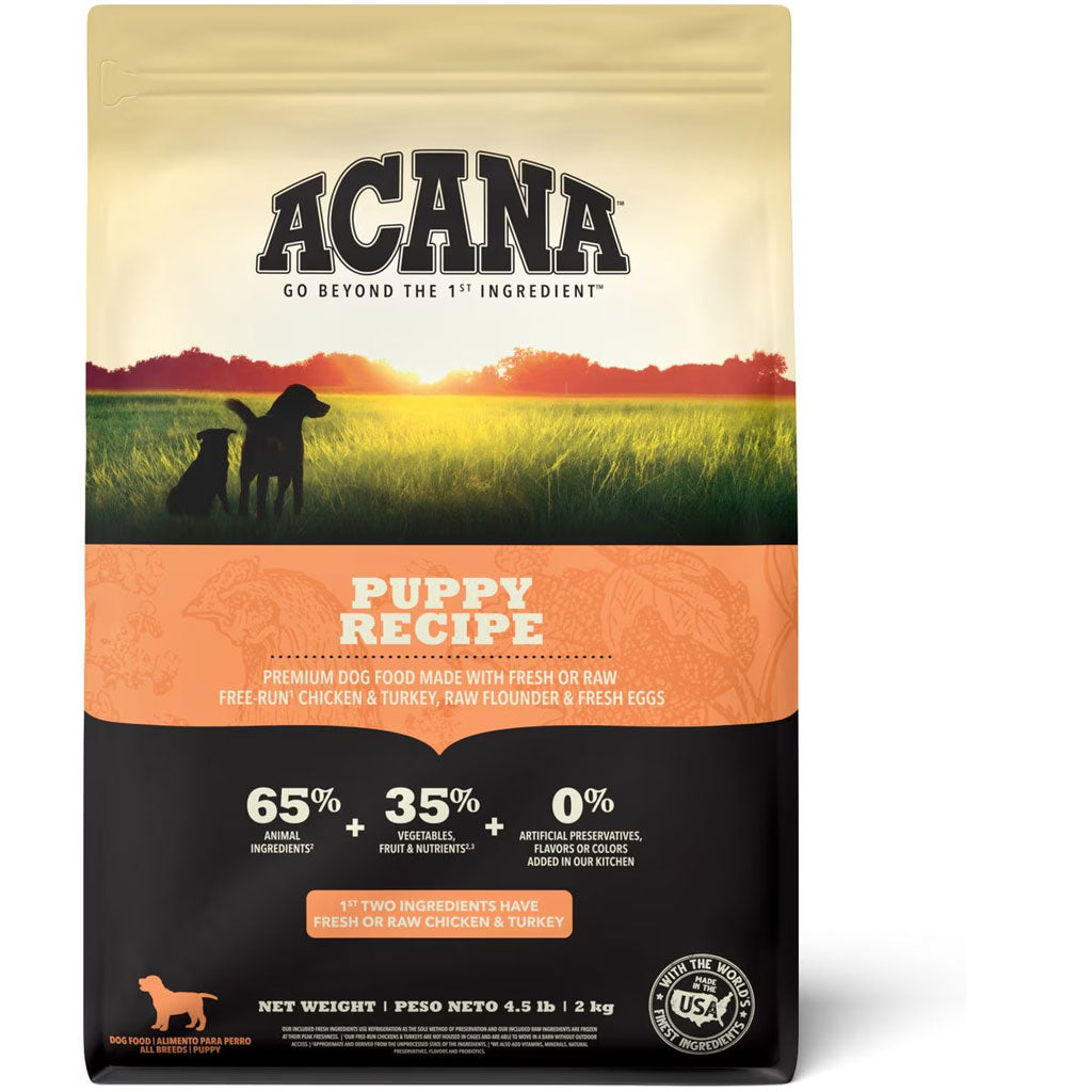 ACANA Puppy Small Breed Recipe 2kg×3袋 ACANA Puppy Recipe Grain-Free Premium Dry Dog Food