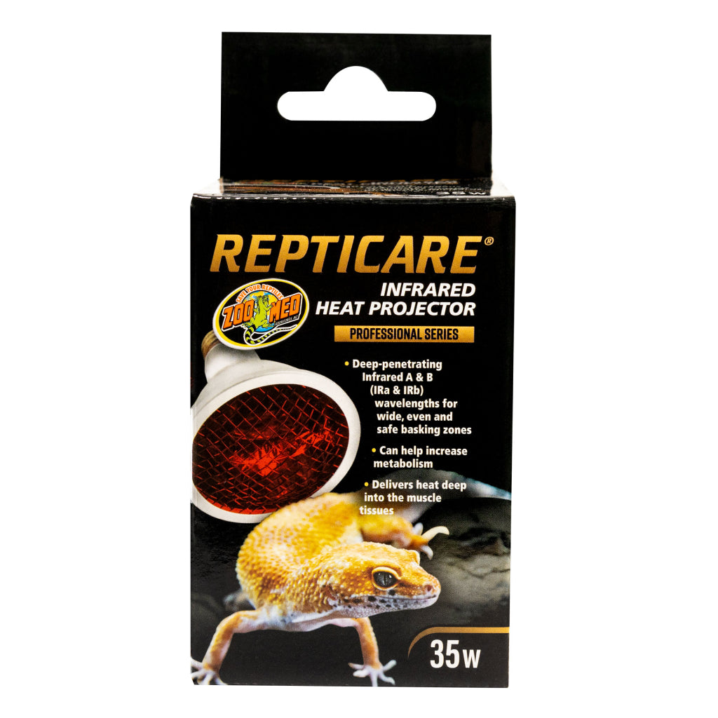 Zoo Med ReptiCare Infrared Heat Projector Bulb for Reptiles