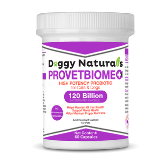 Pet Health Pharma ProVetbiome Plus High Potency Probiotics for Dog & Cat 60 Cap