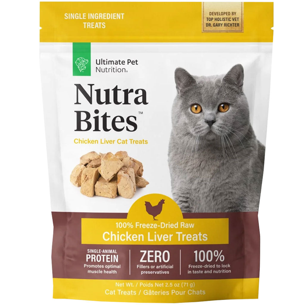 Ultimate Nutra Bites Cat Freeze Dried Treats Liver Buy Now!