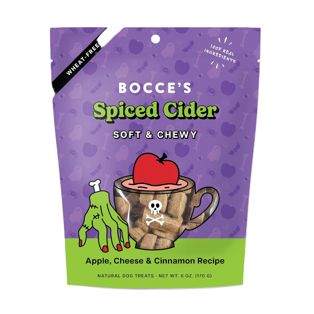 Bocce's Bakery Spice Cider Soft & Chewy Dog Treats 6-oz