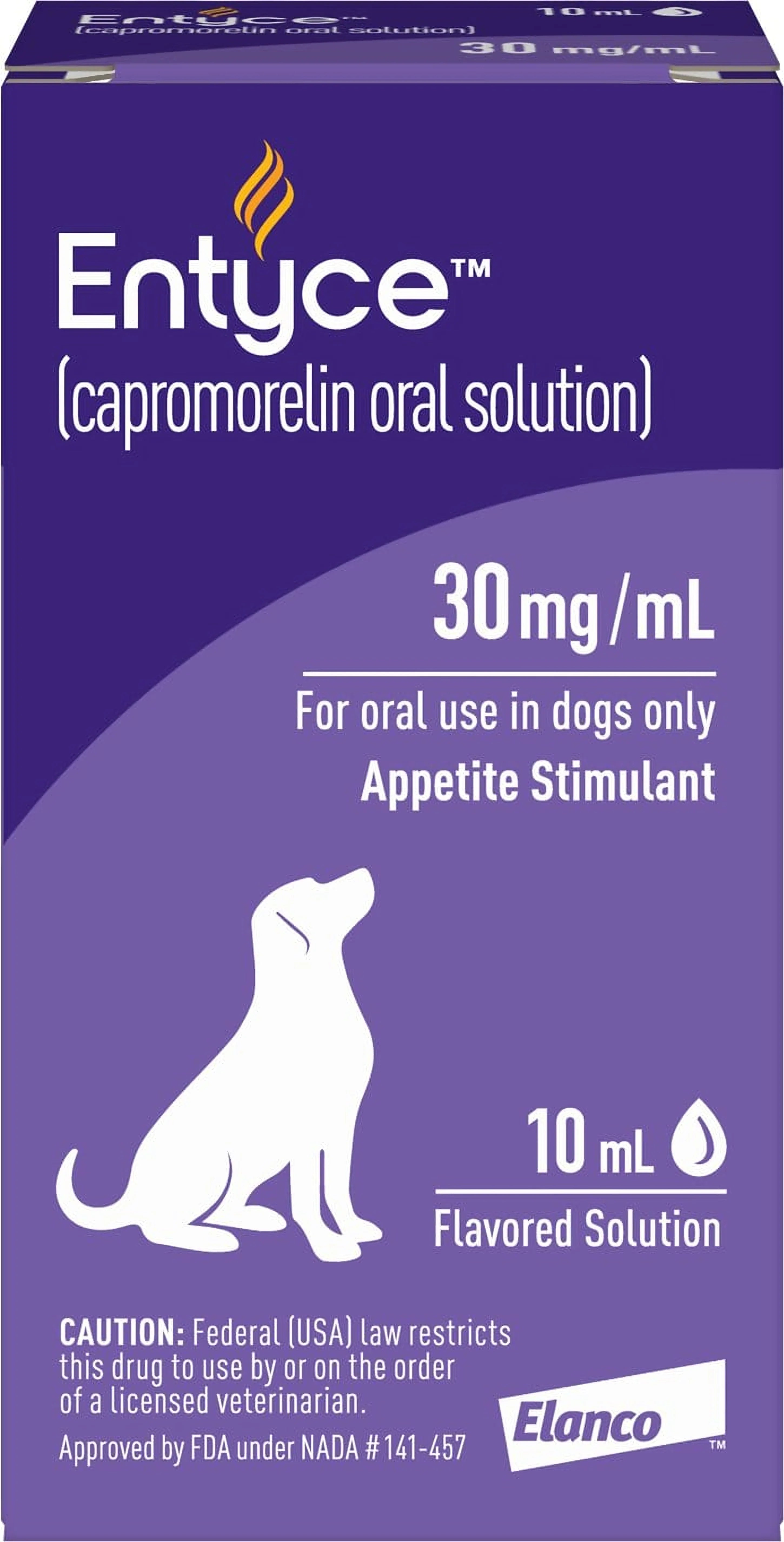 Entyce (Capromorelin) Oral Solution for Dogs | Hardypaw