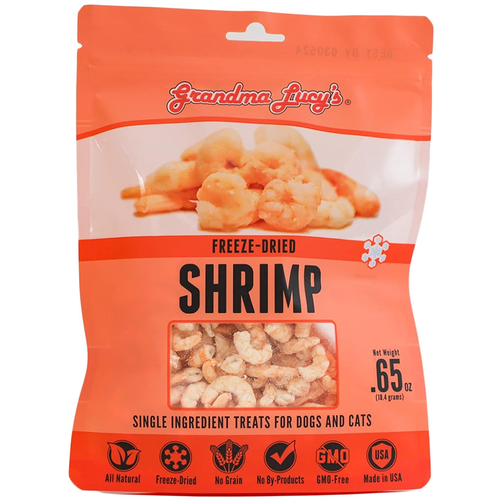 Grandma Lucy's Freeze Dried Shrimp Treats for Dogs & Cats