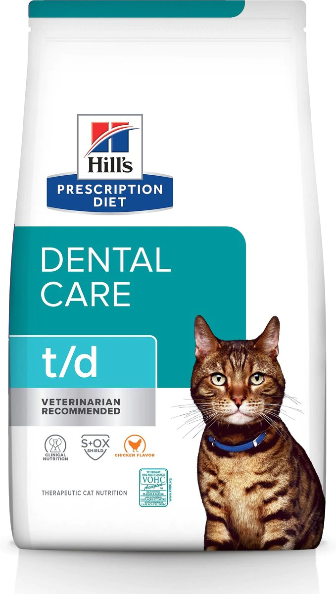 Hill's Prescription Diet t/d Dental Care Chicken Flavor Dry