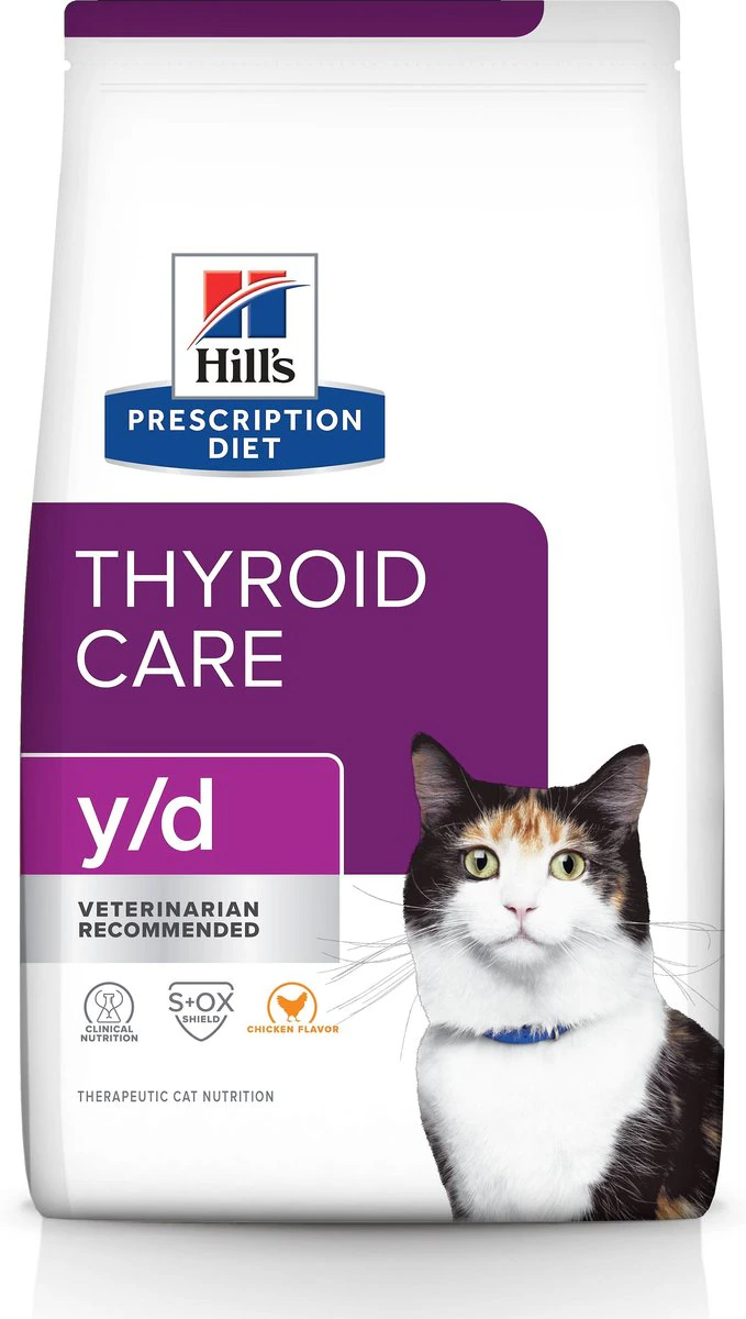 Hill's Prescription Diet y/d Thyroid Care Chicken Flavor