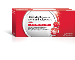 Imrab 3 Year Rabies Vaccine (10ml x 5 vials)