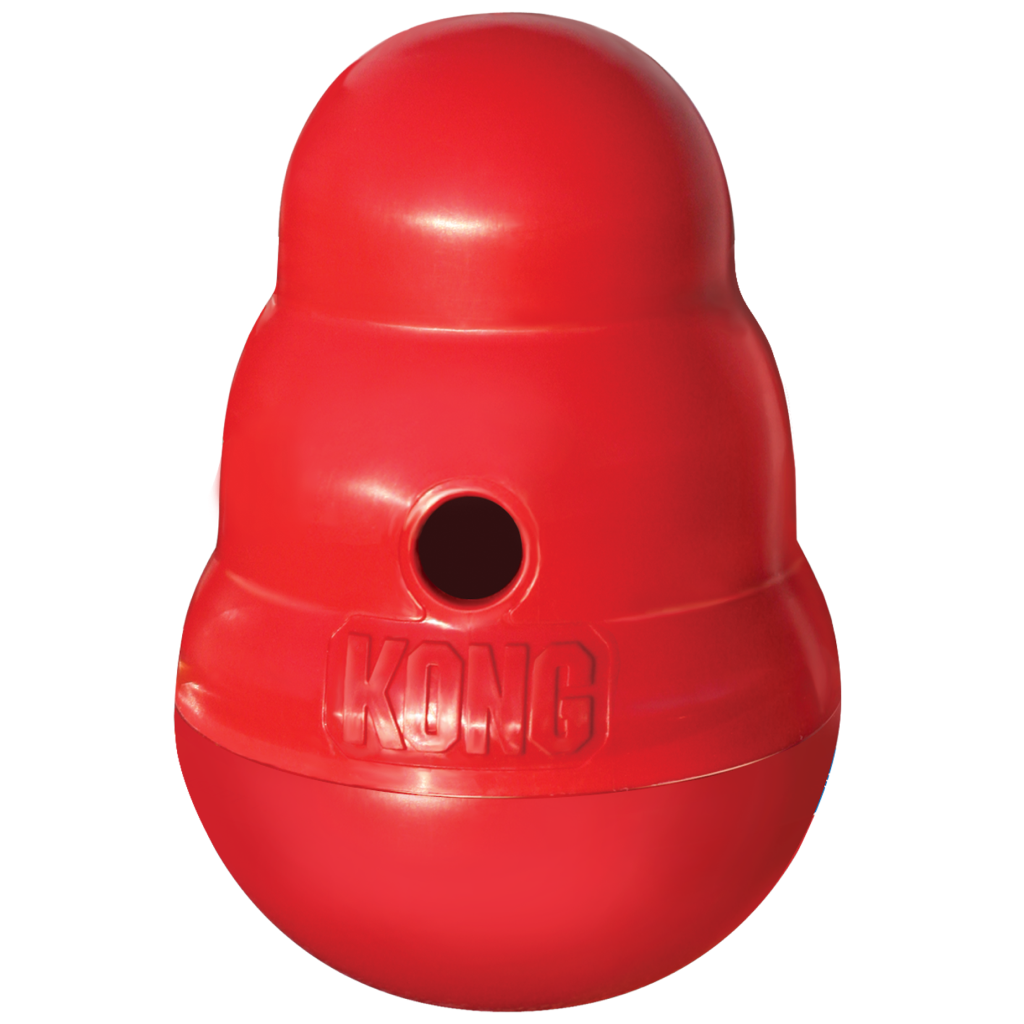 Kong Wobbler Food Dispenser Toy for Dogs - Interactive Fun
