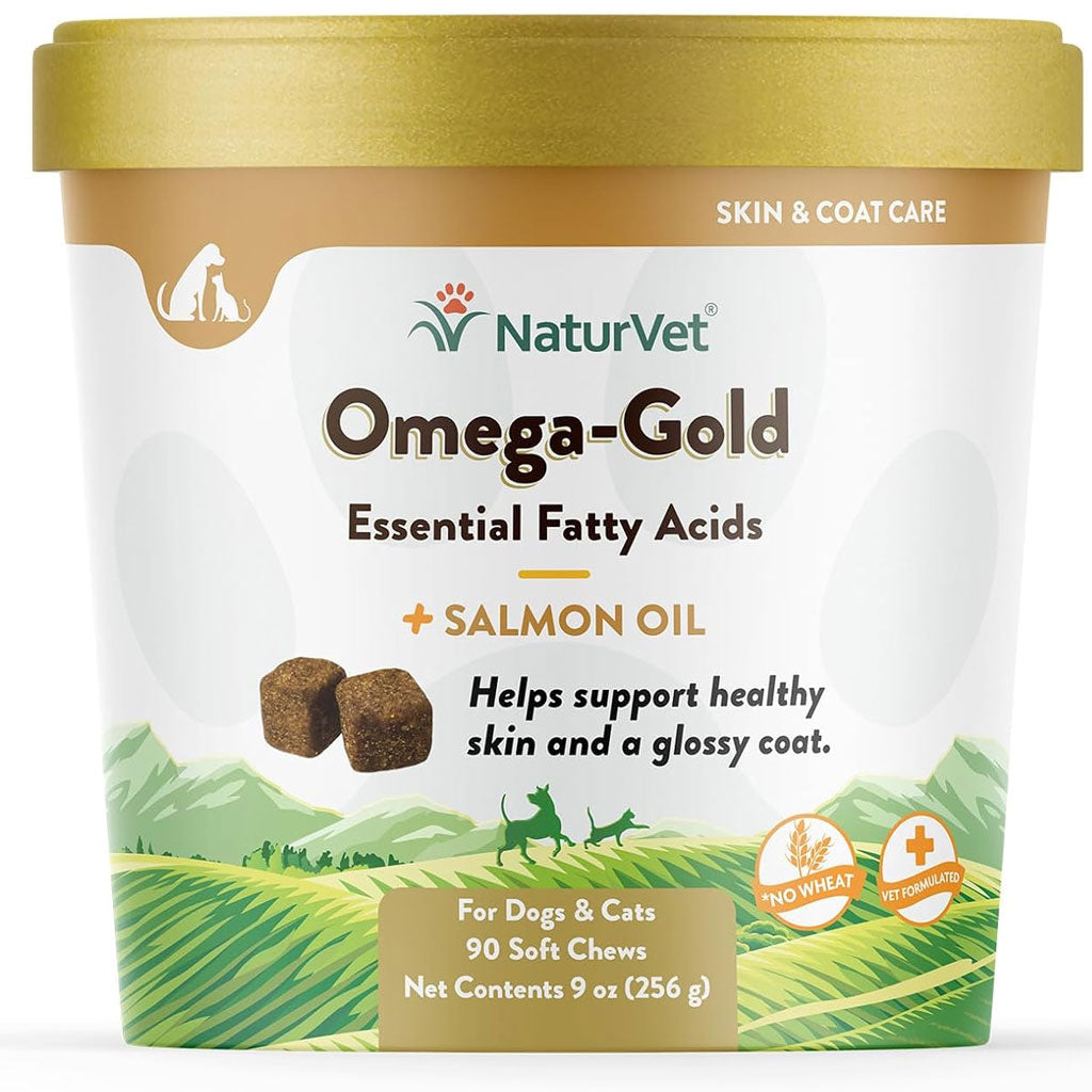 Omega-Gold by NaturVet: Essential Fatty Acids for Pets