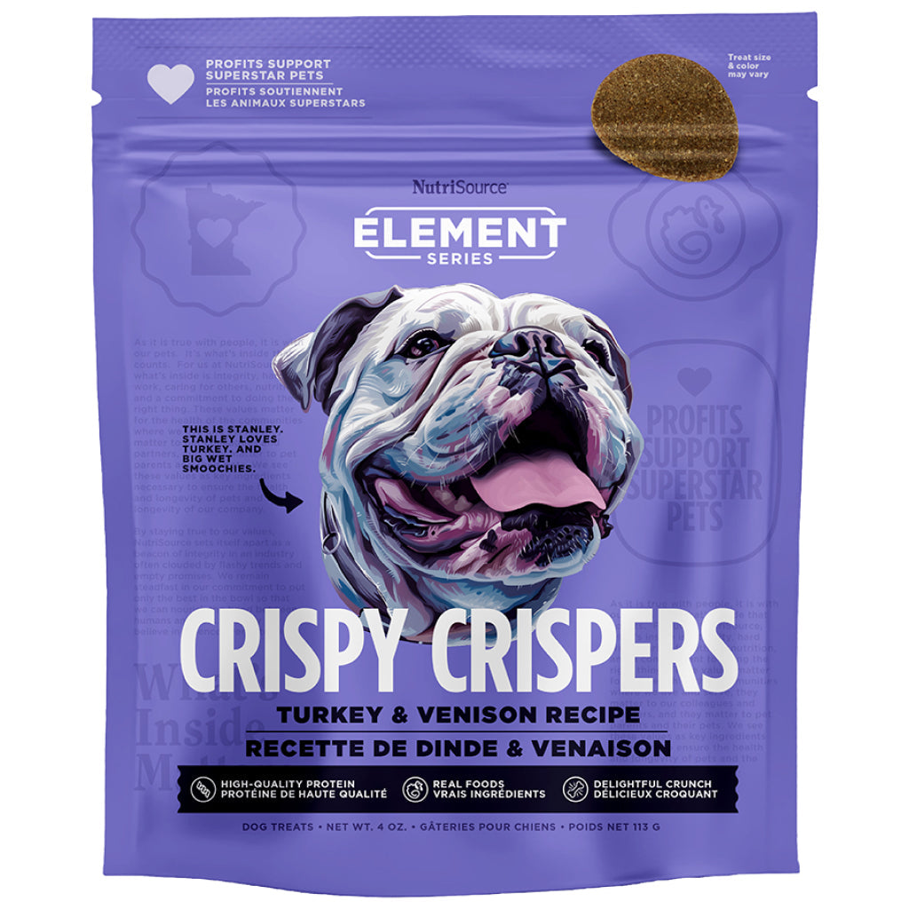 NutriSource Crispy Crispers Chicken & Duck – Crunchy, Protein-Rich