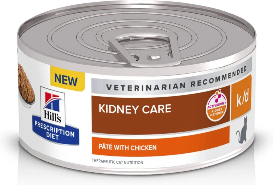 Hill's Prescription Diet k/d 24缶入り 腎臓ケア Hill's Prescription Diet k/d Kidney Care with Chicken Canned Cat Food