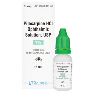Pilocarpine HCI Opthalmic Solution 1% 15 mL