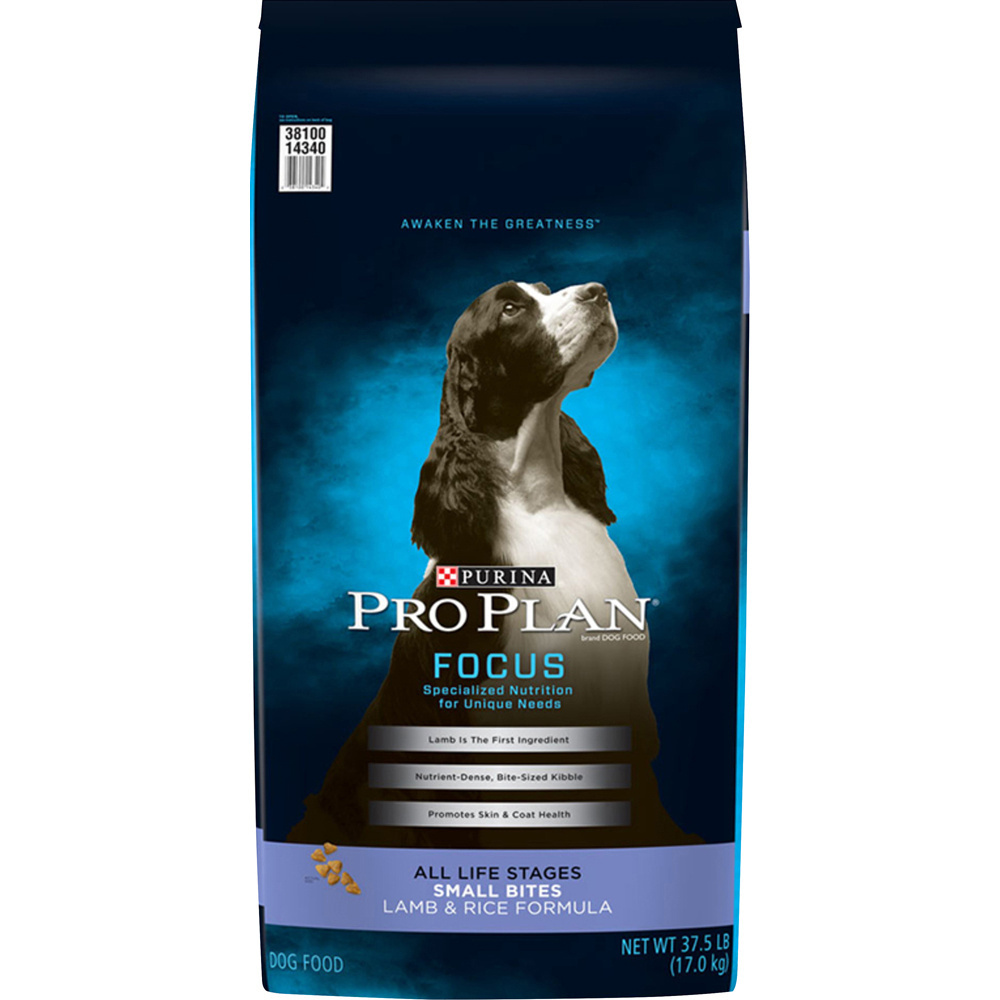 Purina Pro Plan All Life Stages Small Bites Lamb & Rice Dry Dog Food 37.5 lb