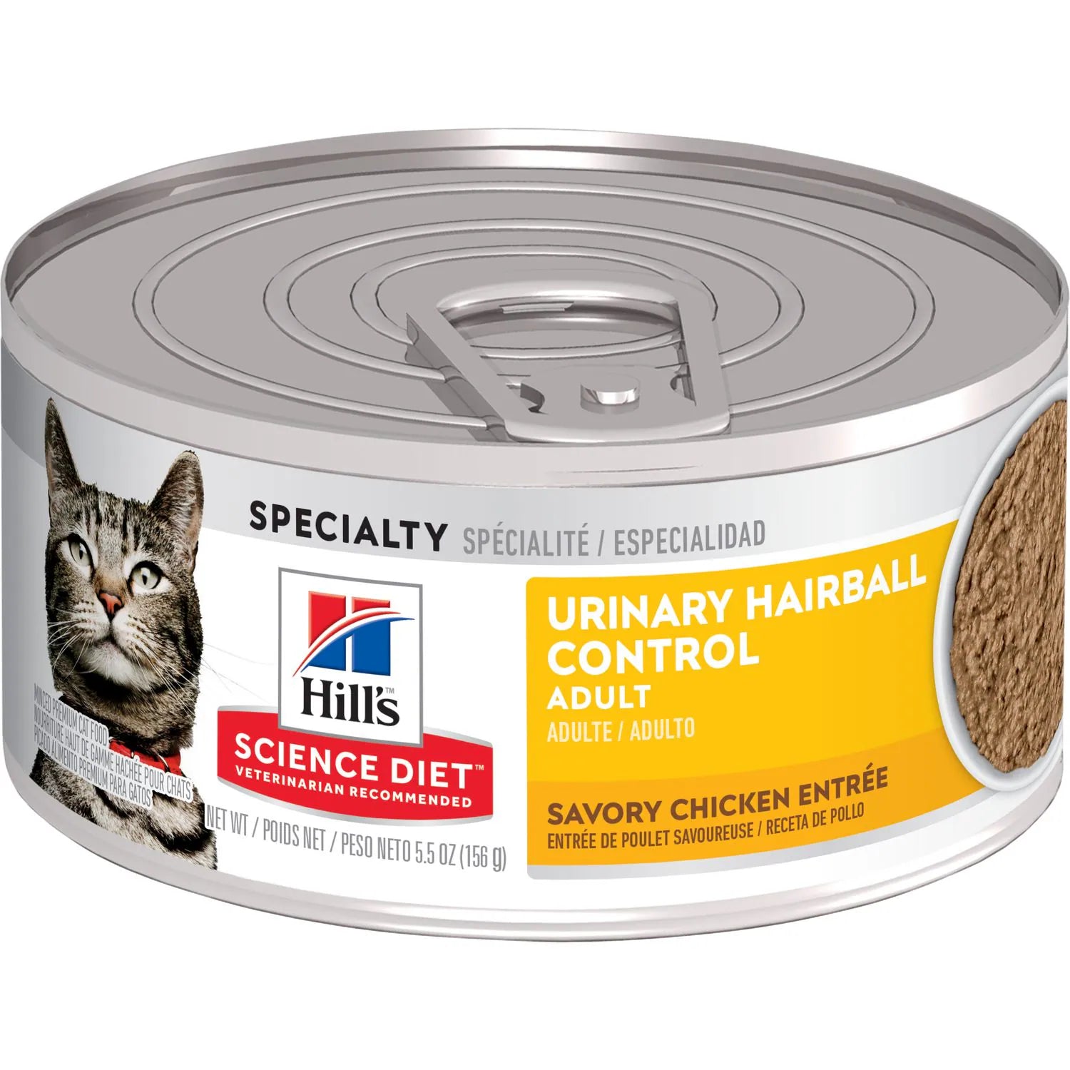 Hill's Science Diet Wet Cat Food: Urinary Hairball Control