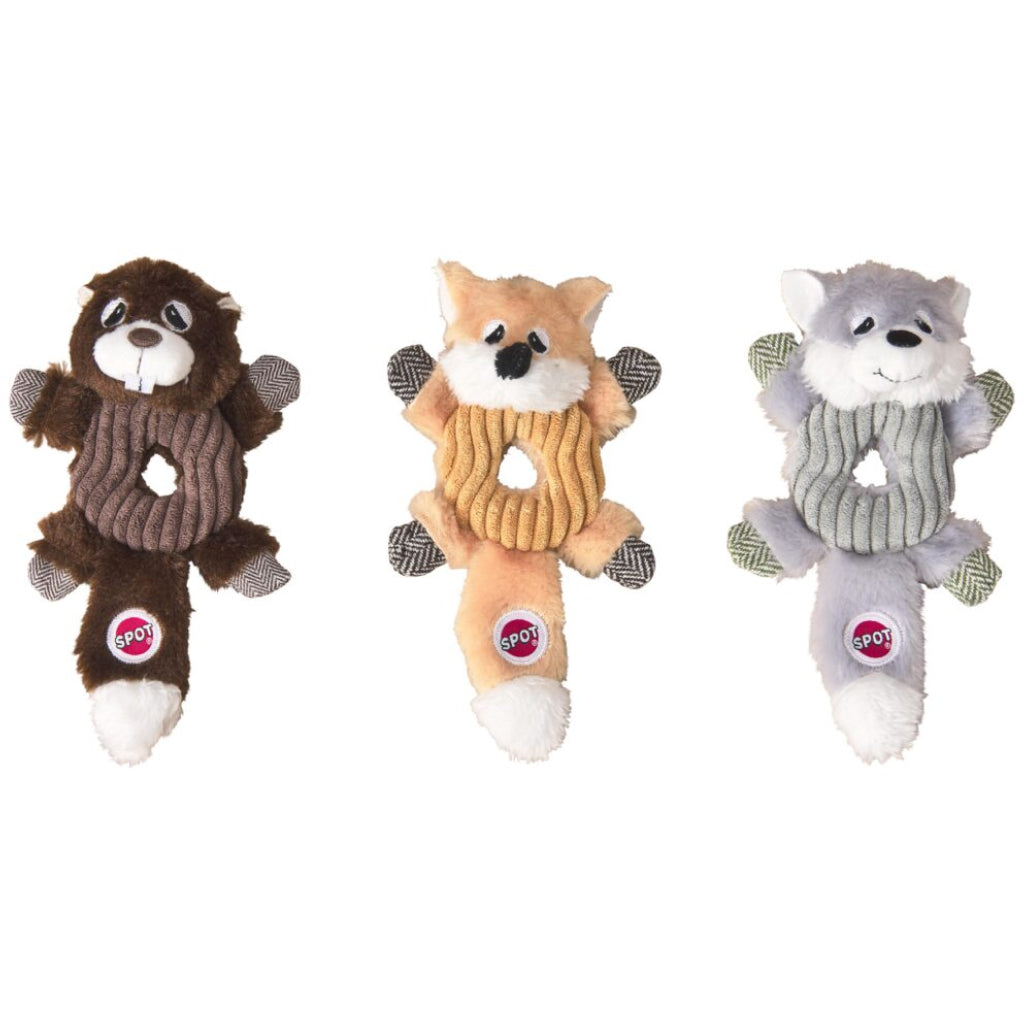 Spot Lil Spots Donut Crinkler 7in Dog Toy, Assorted