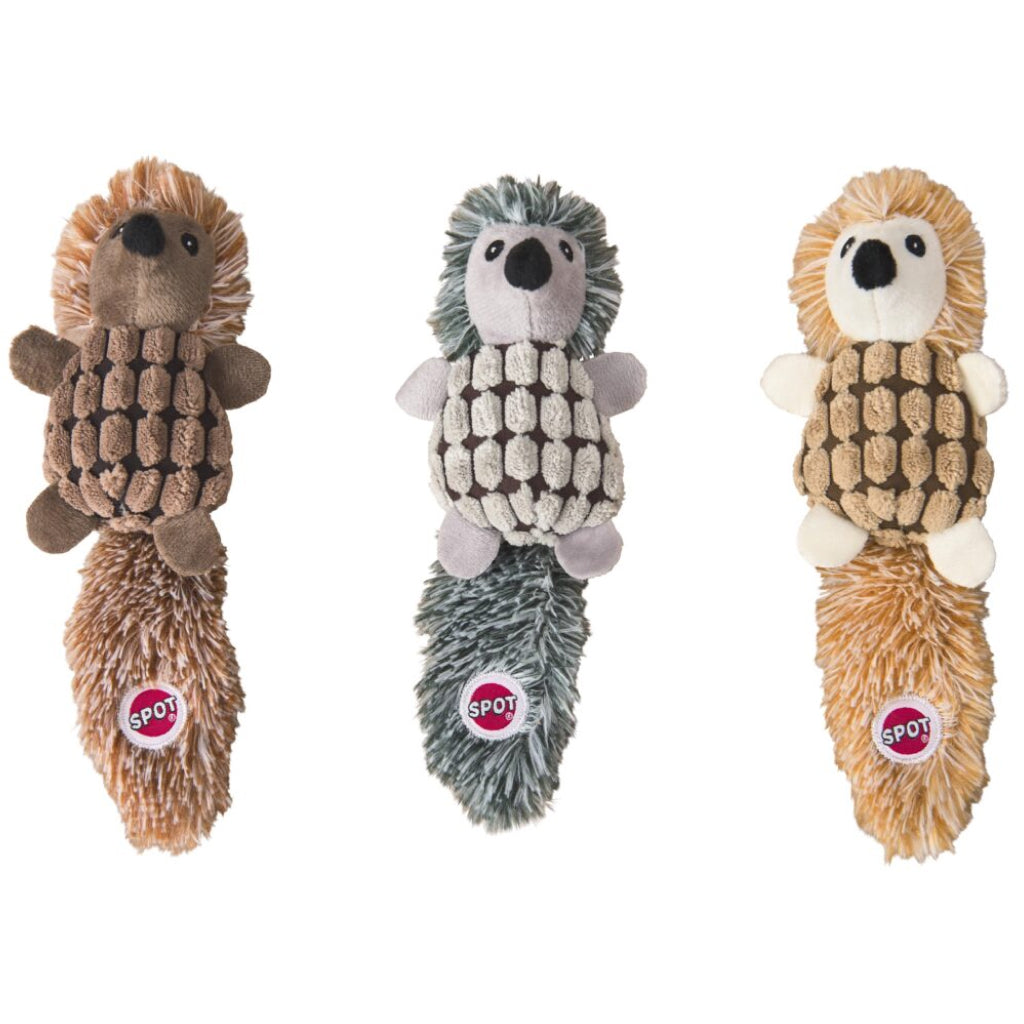 Spot Lil Spots Hedgehog 7in Dog Toy, Assorted