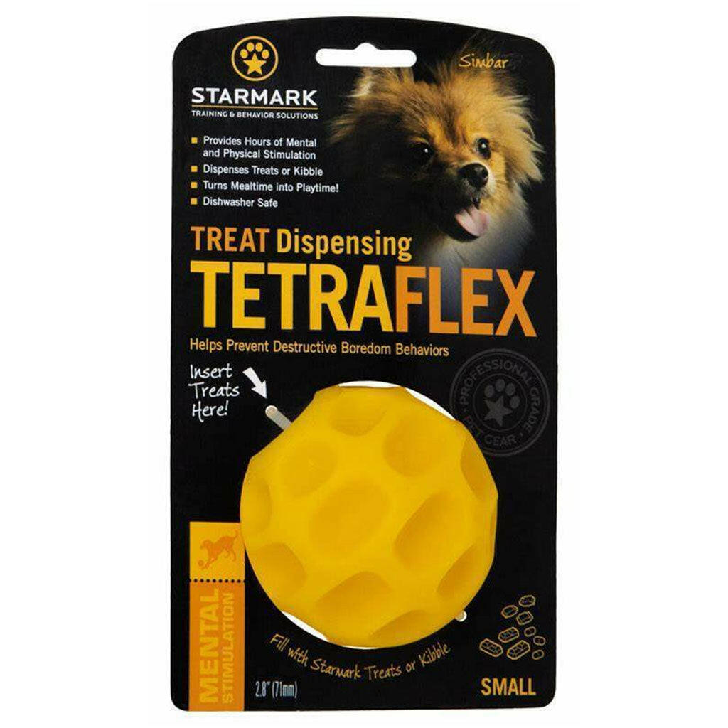 Unleash Fun with Starmark Treat Dispenser Tetraflex | HardyPaw