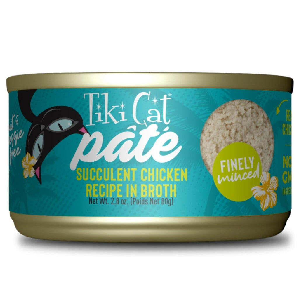 Tiki Cat Luau Succulent Chicken Pate Grain-Free Wet Food for Cats