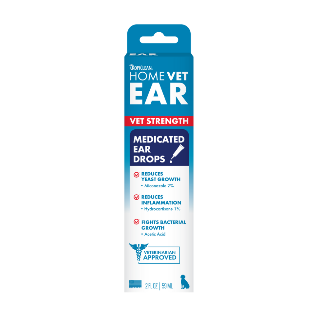 洋楽 MACKVILLIN/EAR INFECTION special edition TropiClean HomeVet Medicated Dog Ear Drops (2 oz)