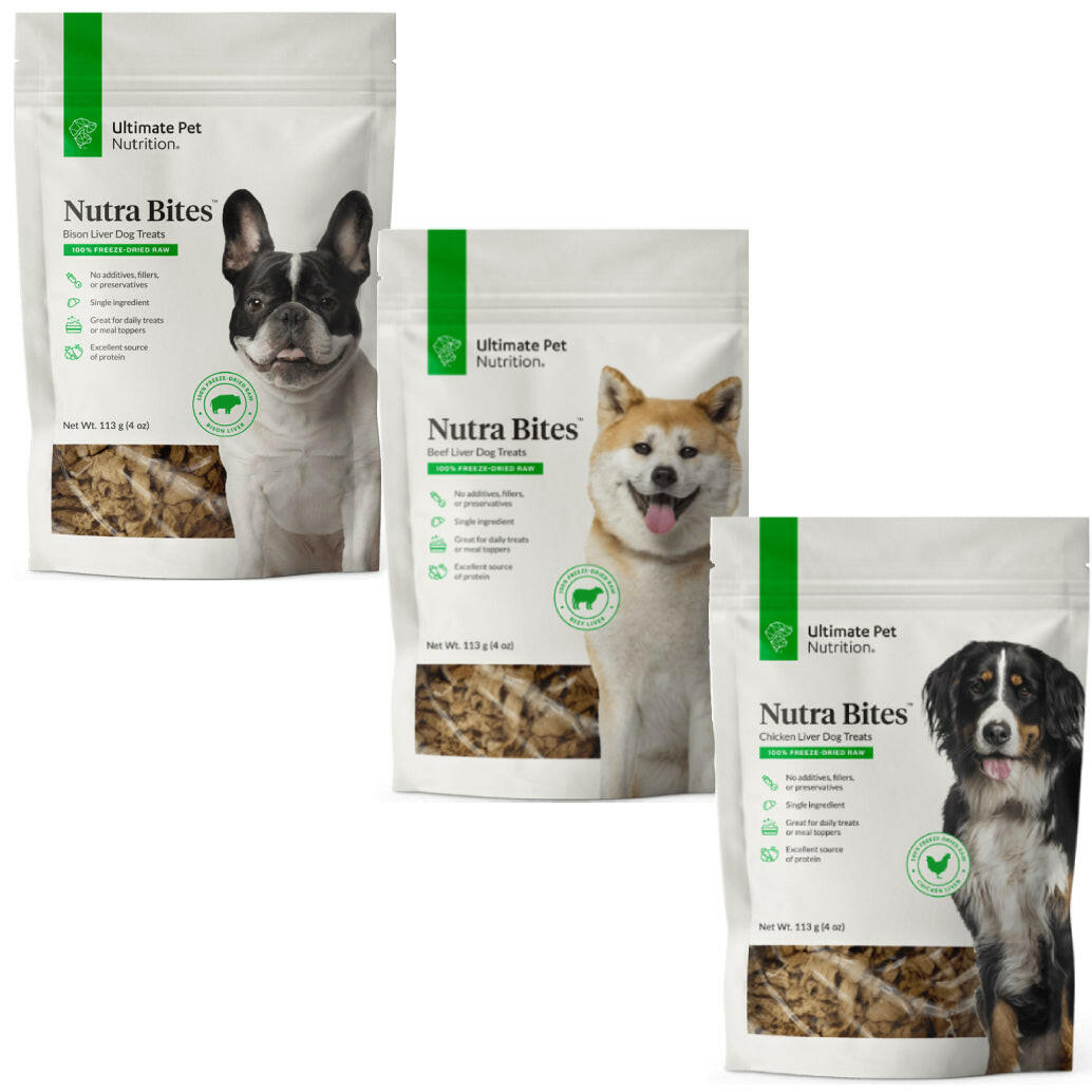 Ultimate Pet Nutrition Nutra Bites Freeze Dried Treat